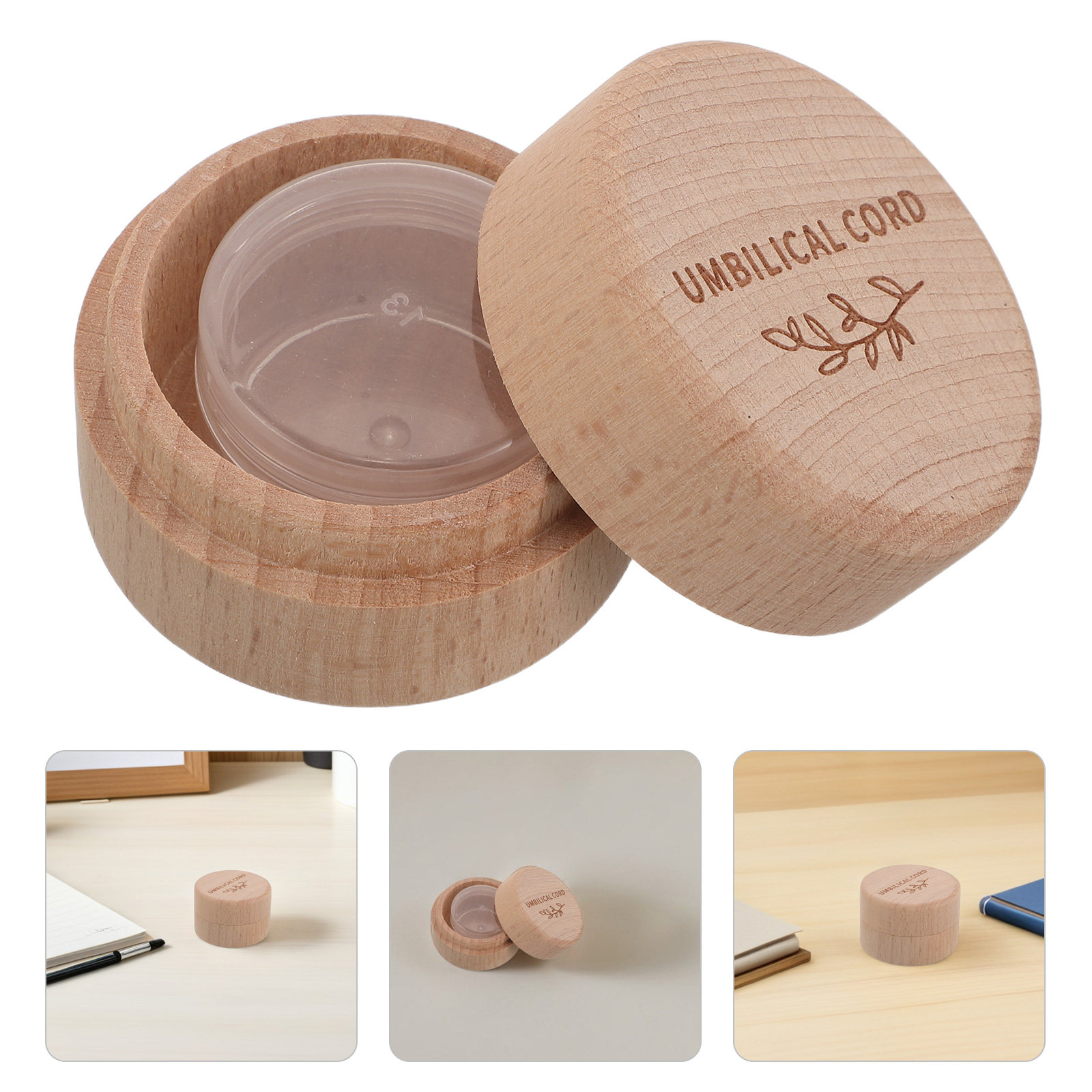 Baby Keepsake Box - Umbilical Cord Keepsake Box Wooden Baby