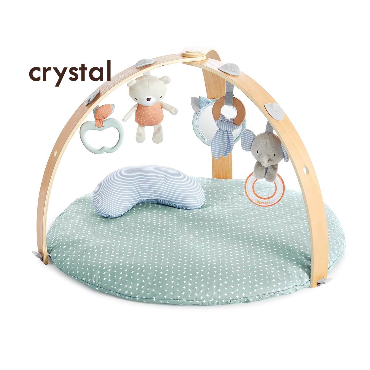 Baby Nursery Design - Crystal Nordic Style Natural Pine Wood