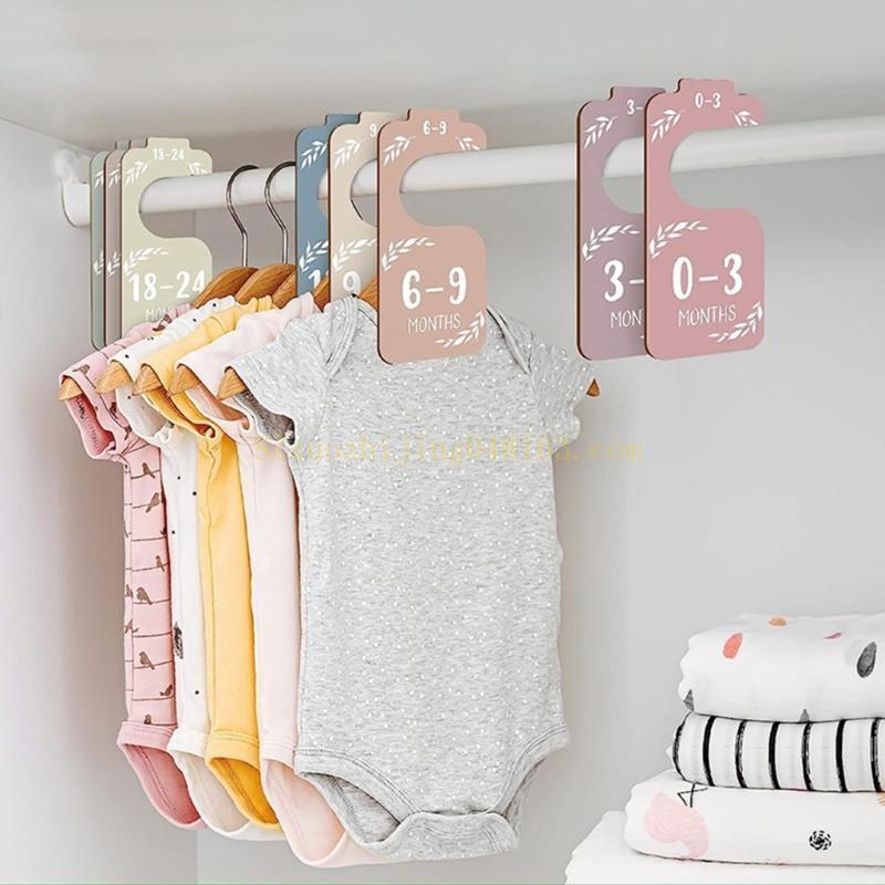 Baby Nursery Design - Set of 8 Baby Closet Wooden