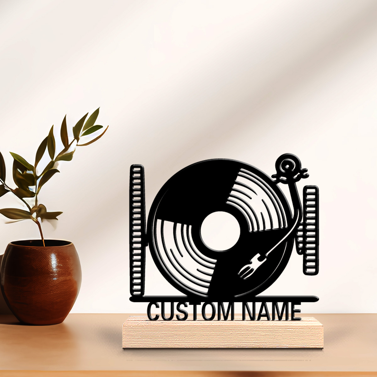 Baby Nursery - 1pc Cute Personalized Custom record player