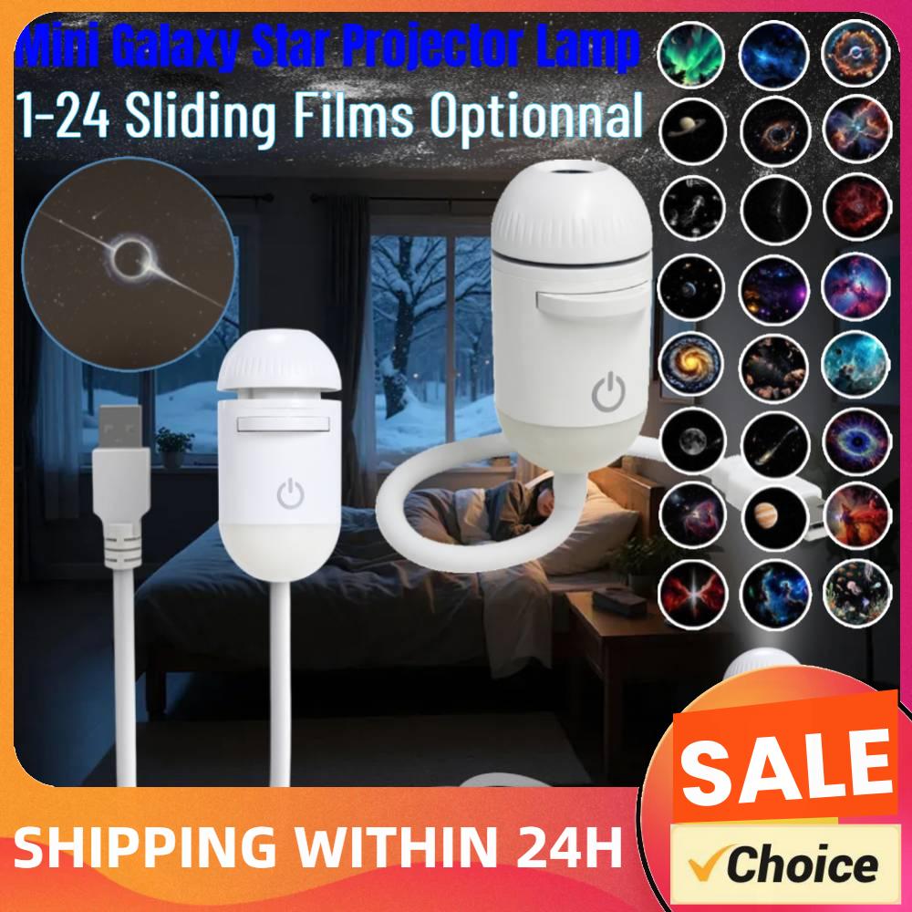 Night Light Projector Stars - Mini Galaxy Star Night Light Projector