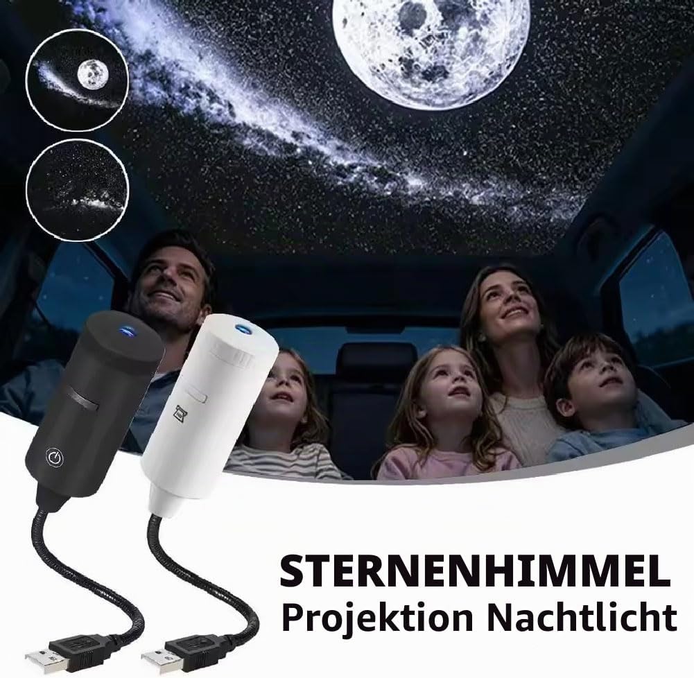 Night Light Projector Stars - Portable Night Light Plug and Play