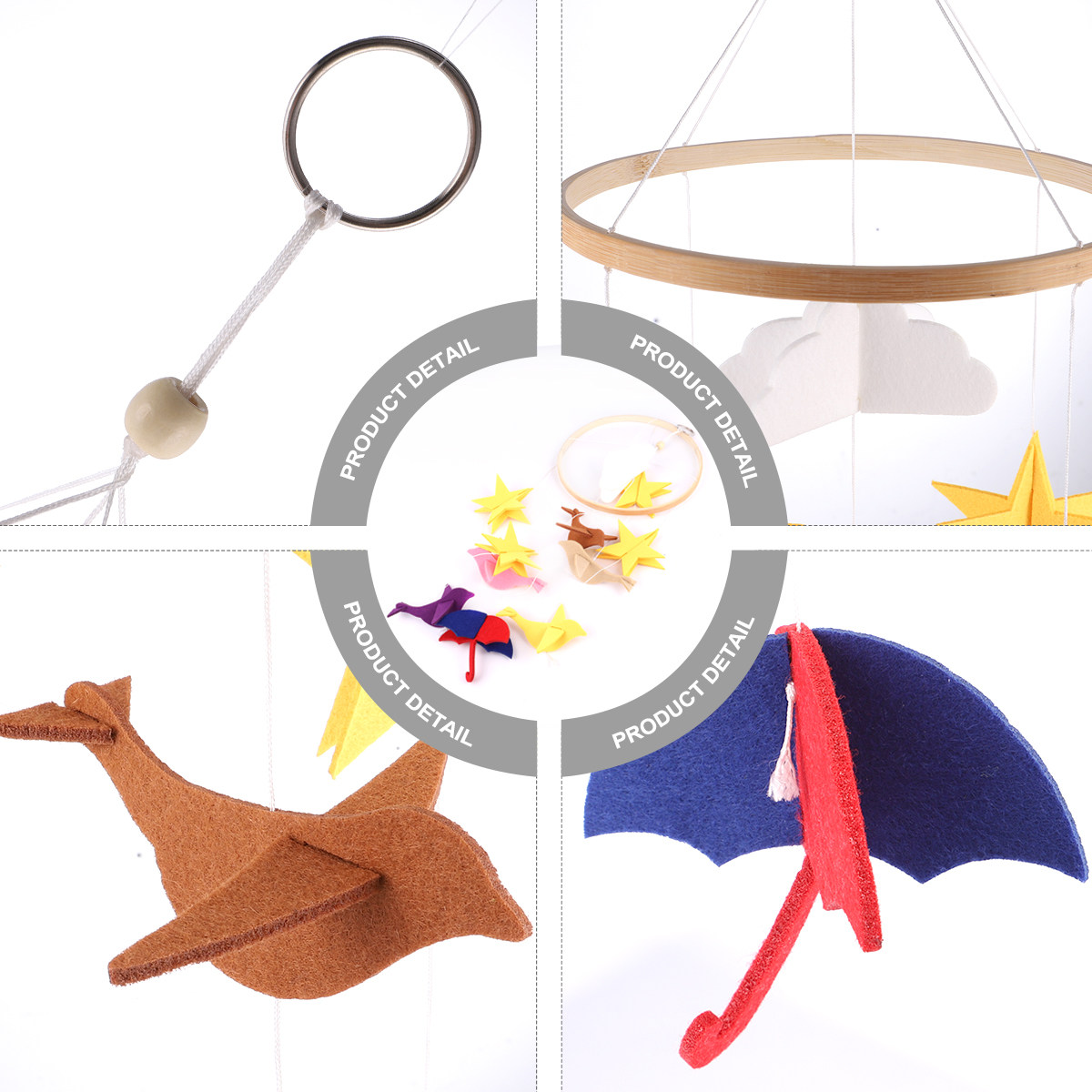 1Pcs Baby Crib Hanging Decorat - Baby Nursery Hanging Decor recension och pris
