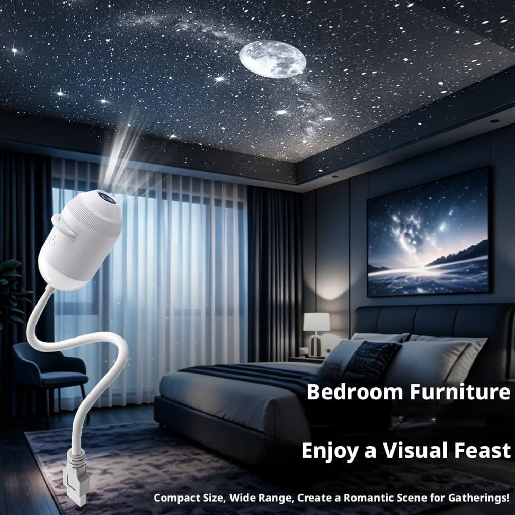 2-in-1 Galaxy Star Projector L - Night Light Projector Stars recension och pris