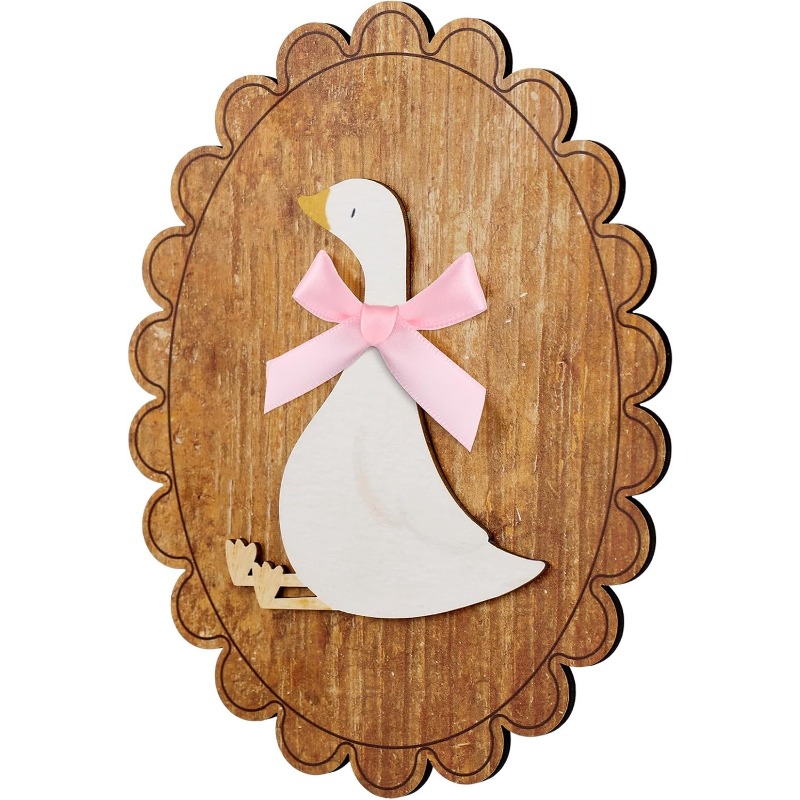 Whimsical Vintage Wooden Goose - Baby Nursery Vintage Decor recension och pris