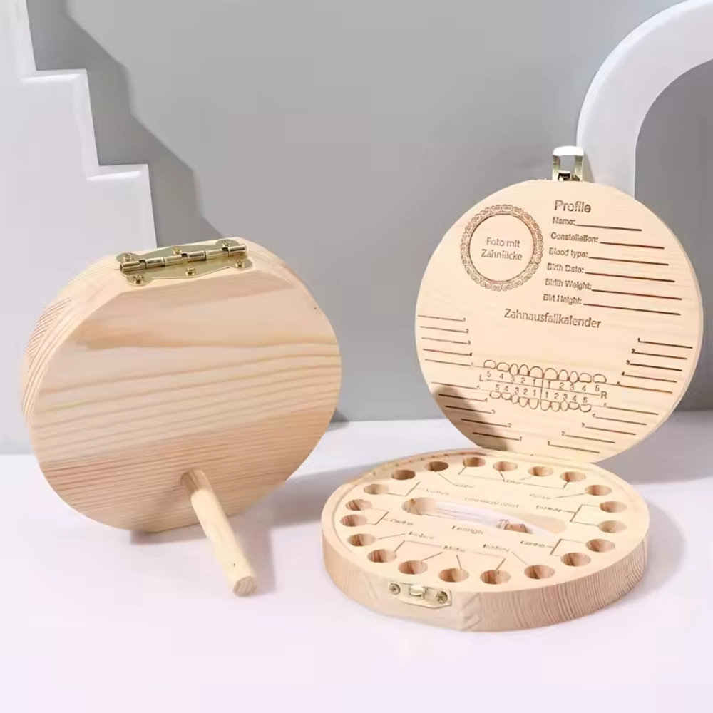 1PC Children's Milk Tooth Box  - Baby Keepsake Box recension och pris