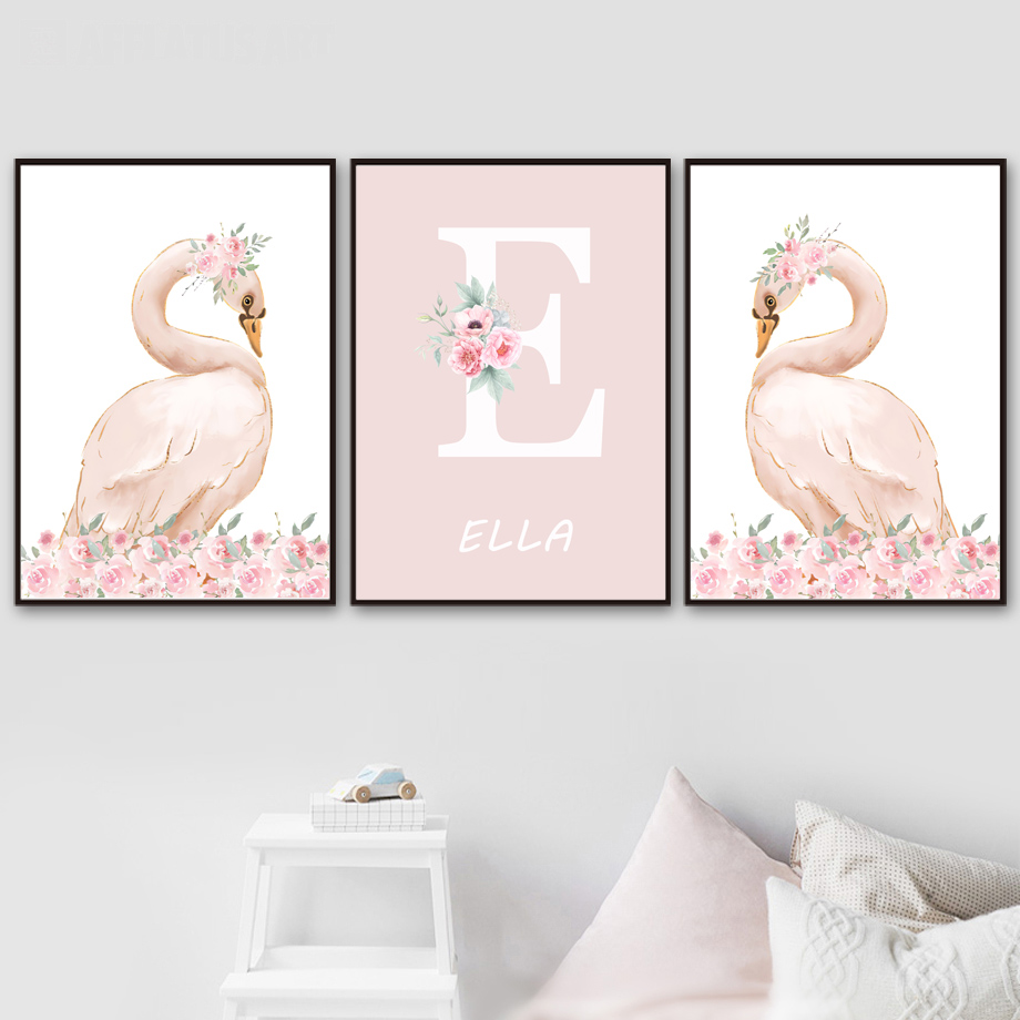Pink Angel Girl Sun Moon Cloud - Baby Nursery Animal Pictures recension och pris