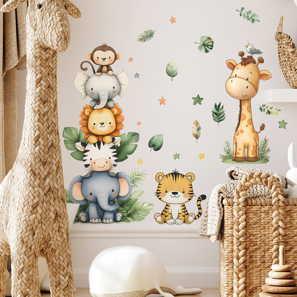 Boho Forest Animals Wall Stick - Baby Nursery Design recension och pris
