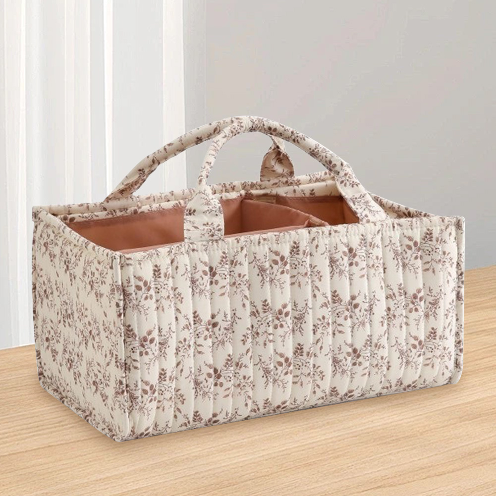 Floral Nursery Storage Basket  - Baby Nursery Organizer recension och pris