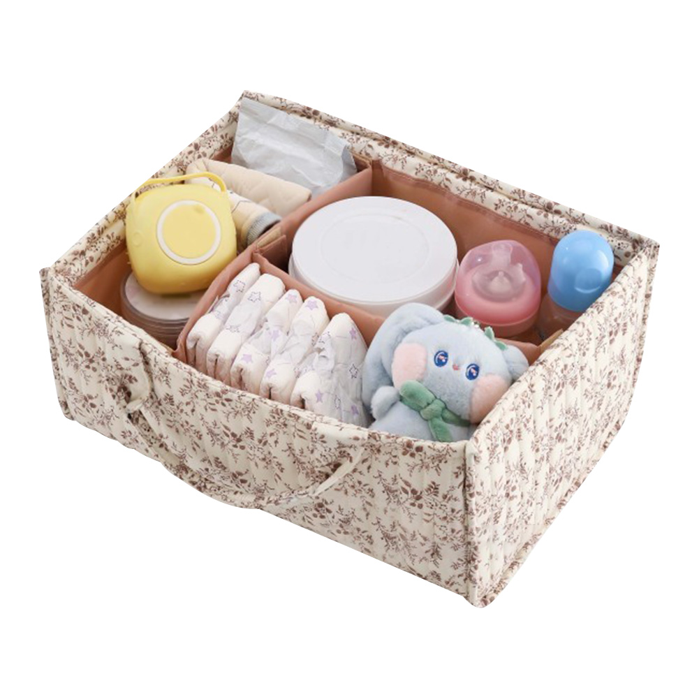 Floral Nursery Storage Basket  - Baby Nursery Organizer recension och pris