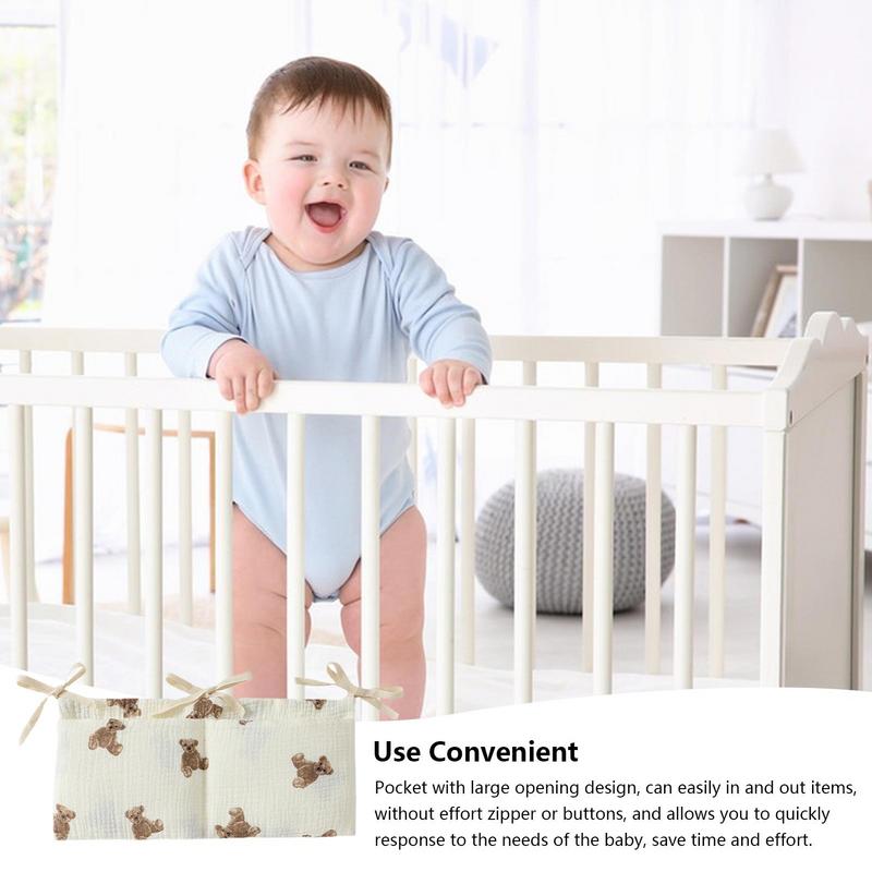 Baby Crib Organizer Cot Caddy  - Baby Nursery Organizer recension och pris