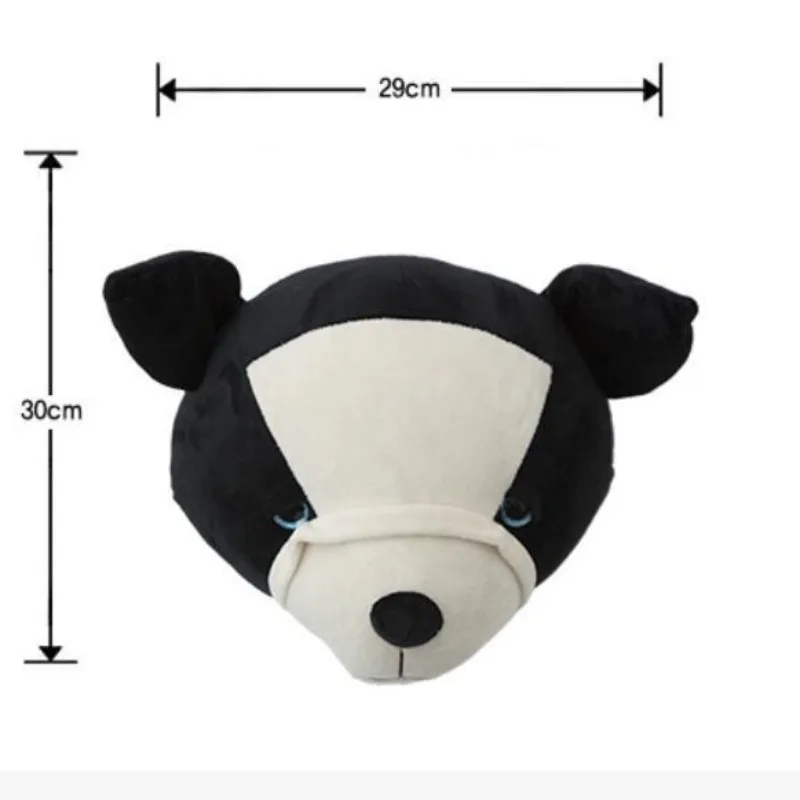 Stuffed 3D Akita Dog Head Wall - Baby Nursery Hanging Decor recension och pris