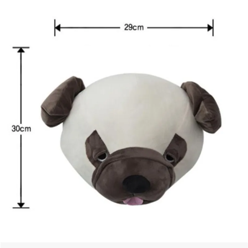 Stuffed 3D Akita Dog Head Wall - Baby Nursery Hanging Decor recension och pris