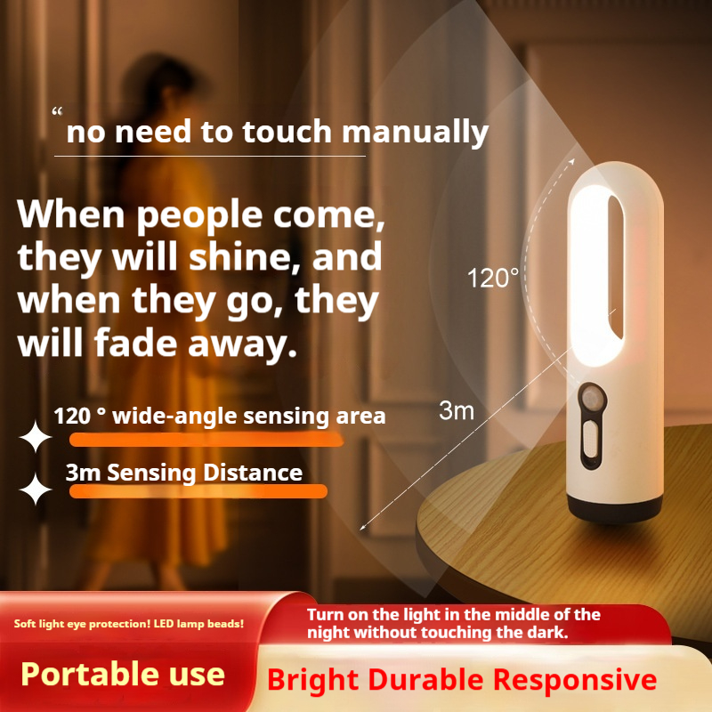 JUSTLANG LED Motion Sensor Nig - Night Light Projector Stars recension och pris
