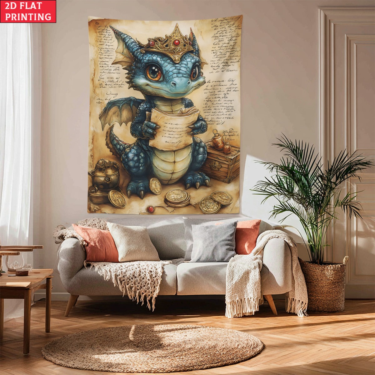 Dragon baby crown treasure fan - Baby Nursery Hanging Decor recension och pris