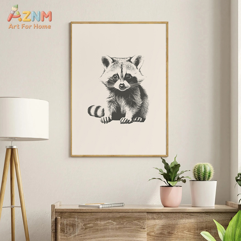 AZNM Vintage Sketch Baby Anima - Baby Nursery Vintage Decor recension och pris