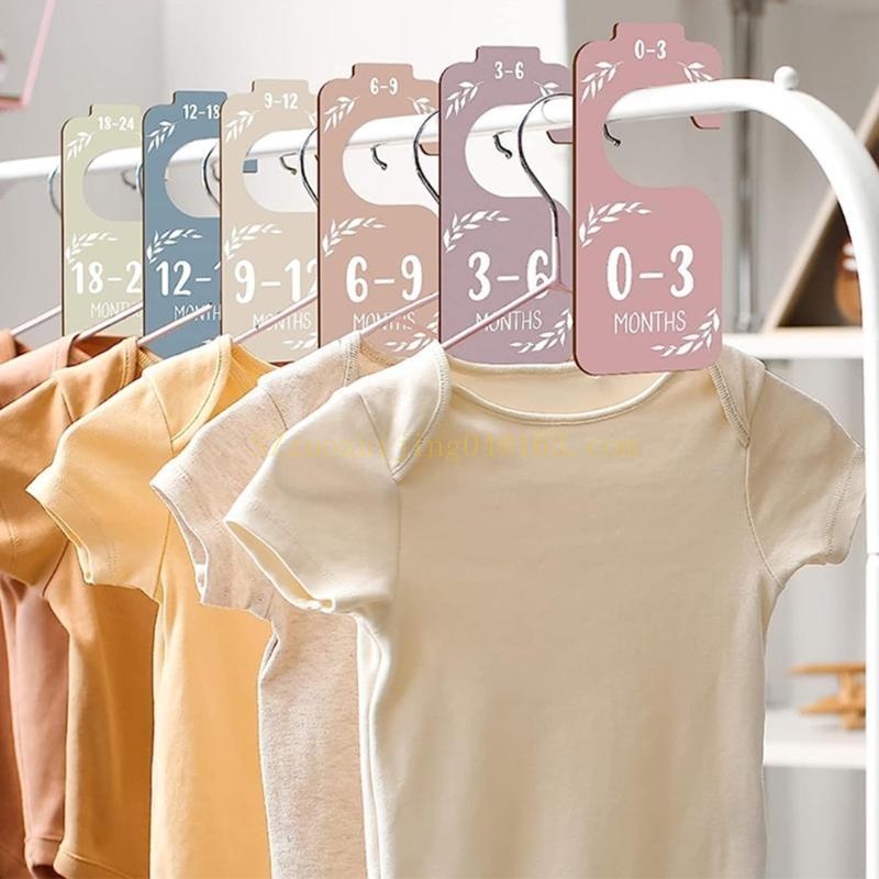 Set of 8 Baby Closet Wooden Di - Baby Nursery Design recension och pris