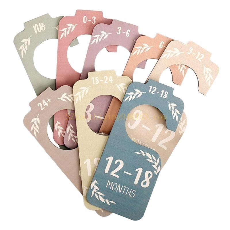 Set of 8 Baby Closet Wooden Di - Baby Nursery Design recension och pris