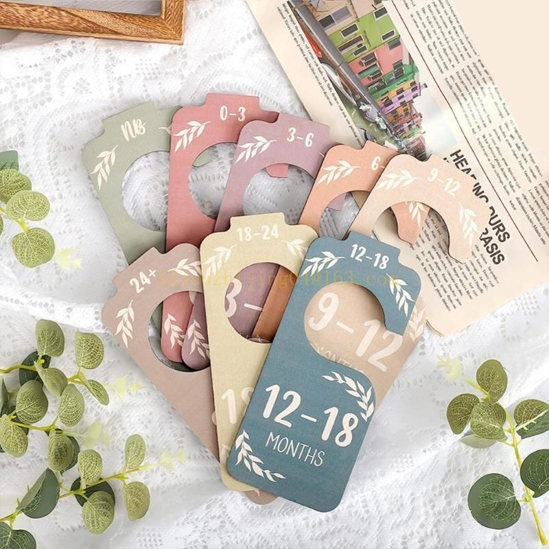 Set of 8 Baby Closet Wooden Di - Baby Nursery Design recension och pris