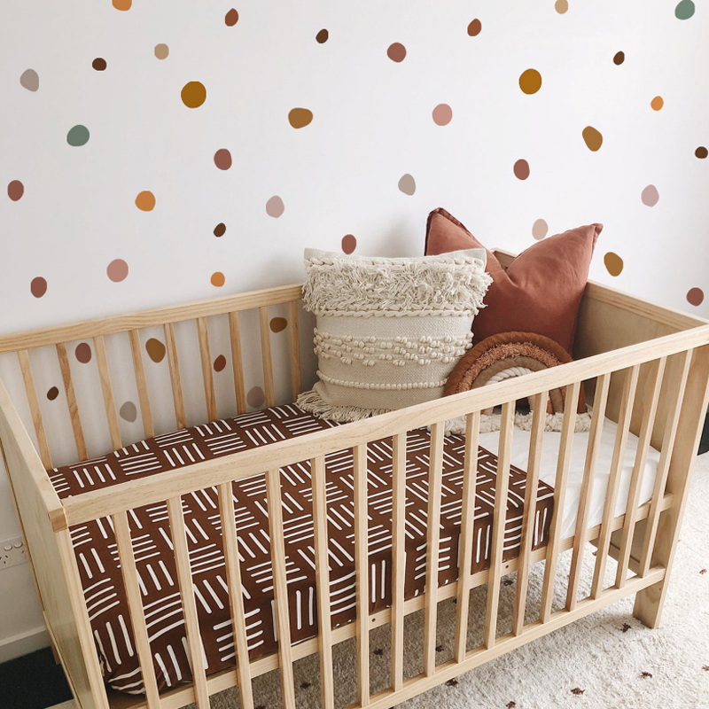 Boho Nursery Polka Dot Creativ - Baby Nursery Vintage Decor recension och pris