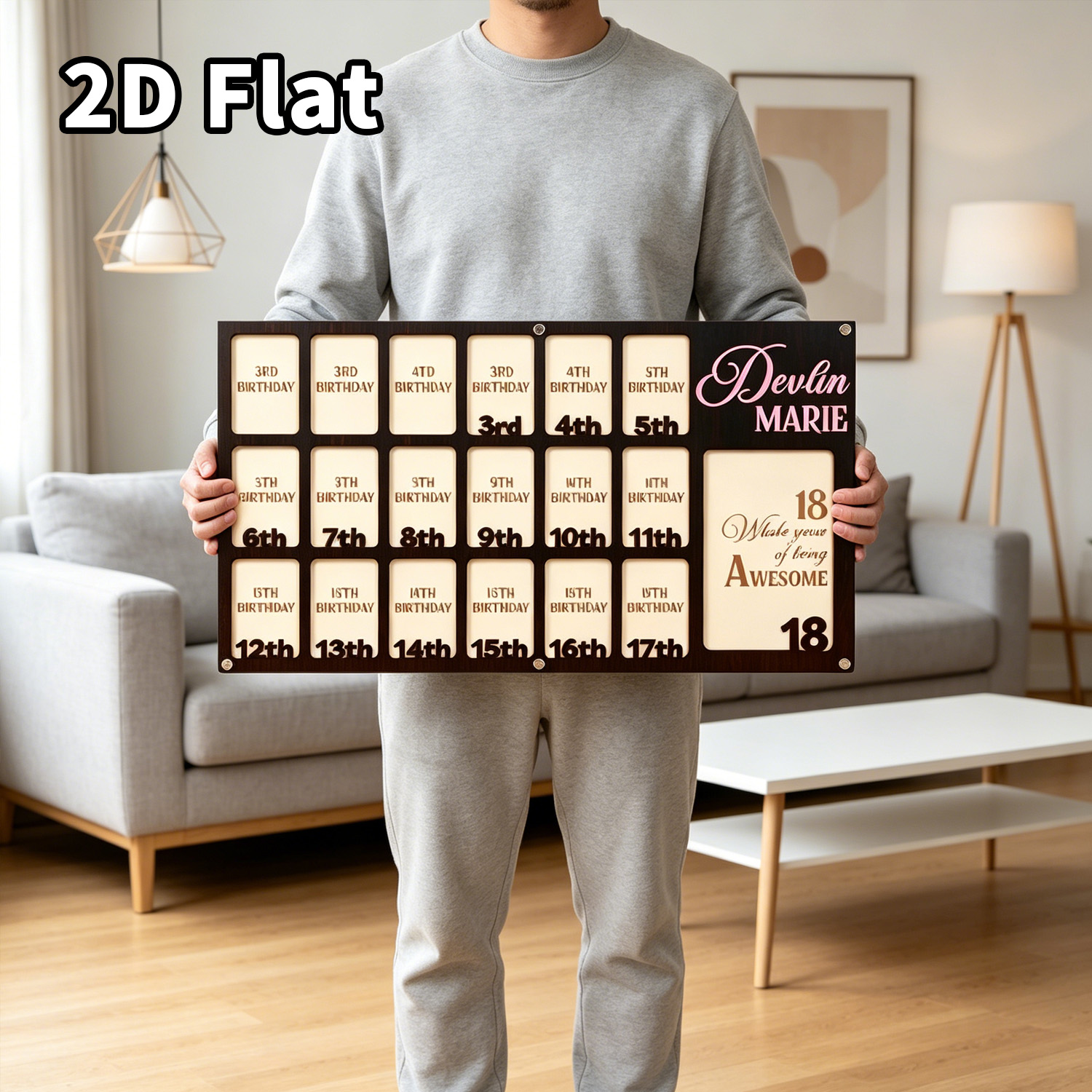 1Pc Custom Grade Photo Frame W - Baby Nursery recension och pris