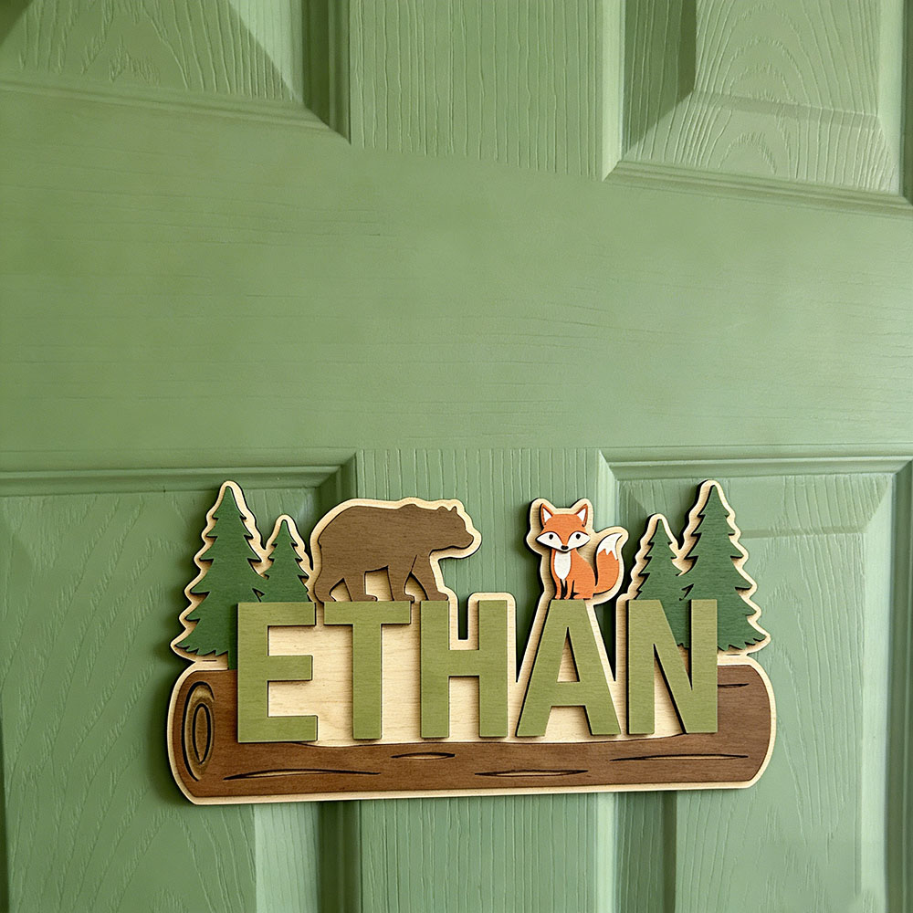 Woodland Forest Animal Persona - Baby Nursery recension och pris
