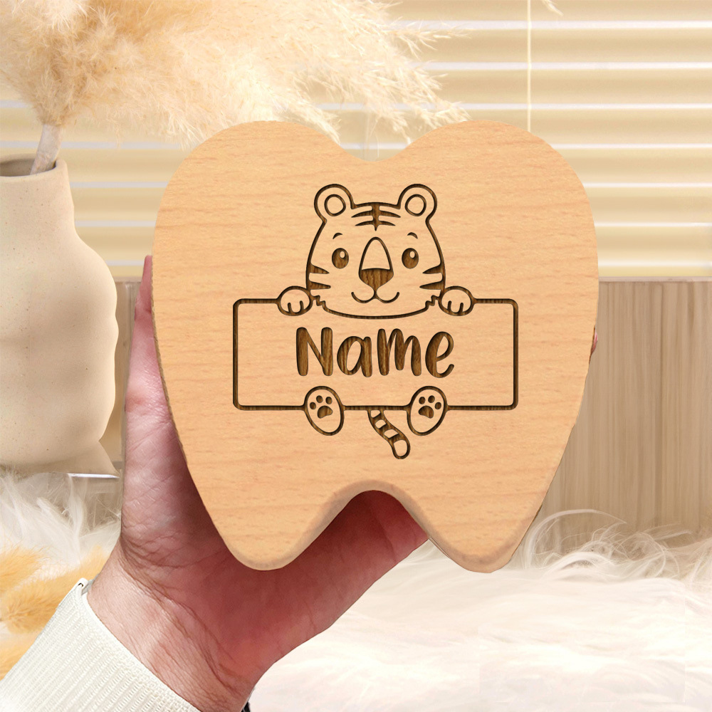 Personalized Tooth Fairy Box B - Baby Keepsake Box recension och pris