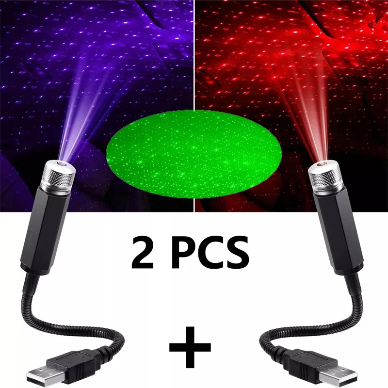 Mini Car LED Star Night Light  - Night Light Projector Stars recension och pris