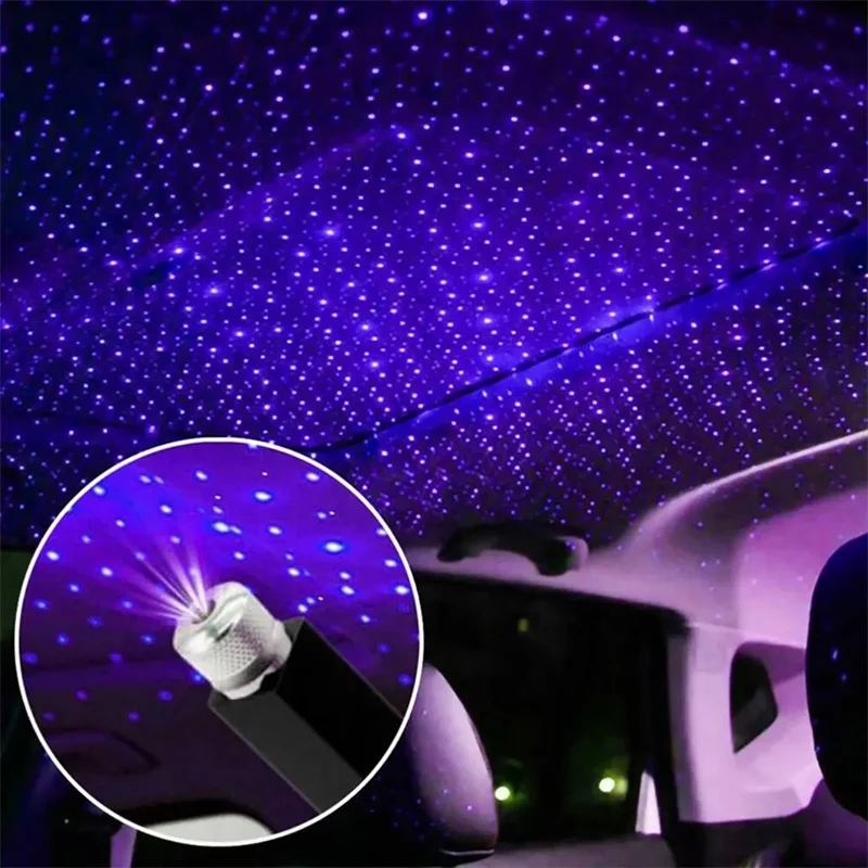 Mini Car LED Star Night Light  - Night Light Projector Stars recension och pris