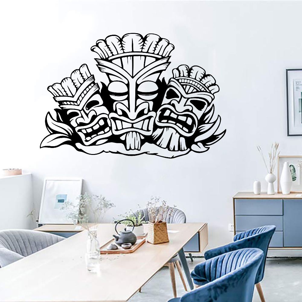 Hawaiian Totem Wall Sticker Al - Baby Nursery Stickers recension och pris