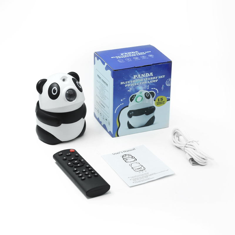 Panda Star Projector Light Blu - Night Light Projector Stars recension och pris