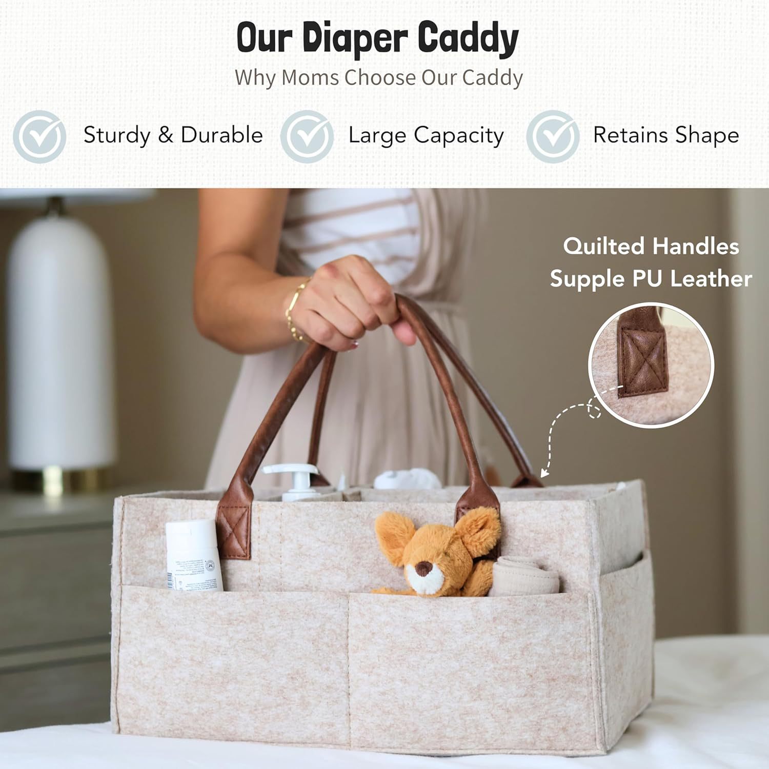 Baby Felt Storage Nursery Orga - Baby Nursery Organizer recension och pris