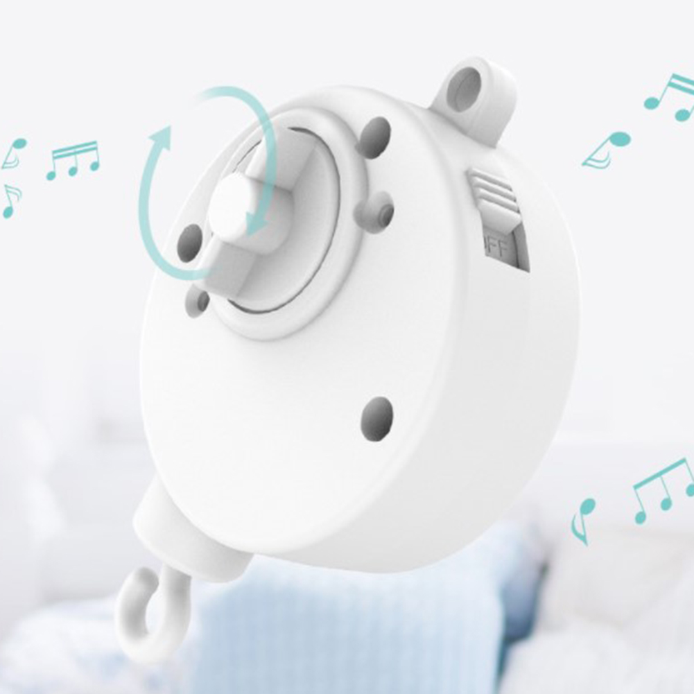 Infant Bell Rotary Wind-up Mus - Baby Nursery Organizer recension och pris