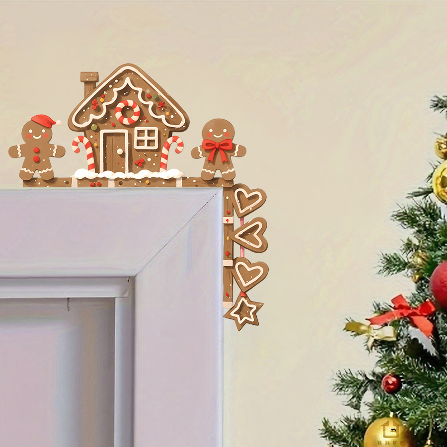 Gingerbread House & Man Christ - Baby Nursery Stickers recension och pris