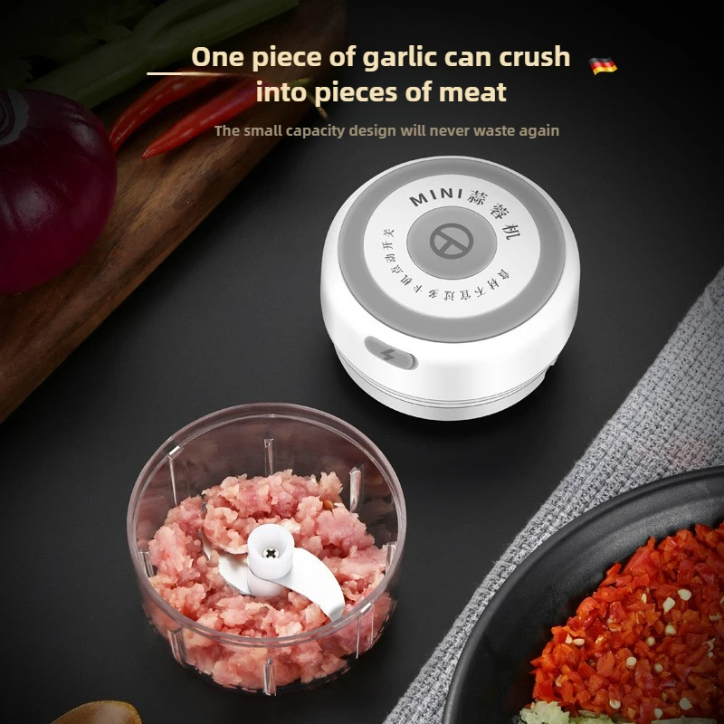 Electric Mini Garlic Chopper 1 - Baby Food Processor recension och pris