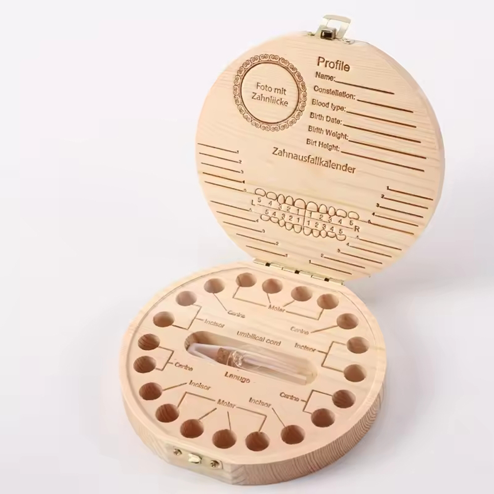 1PC Children's Milk Tooth Box  - Baby Keepsake Box recension och pris