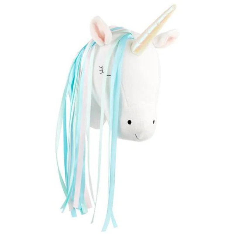 Unicorn Plush Animal Head Wall - Baby Nursery Hanging Decor recension och pris