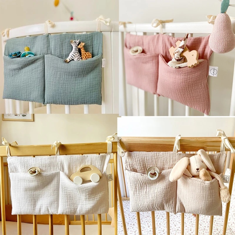 1/2pcs Baby Crib Organizer Cot - Baby Nursery Organizer recension och pris