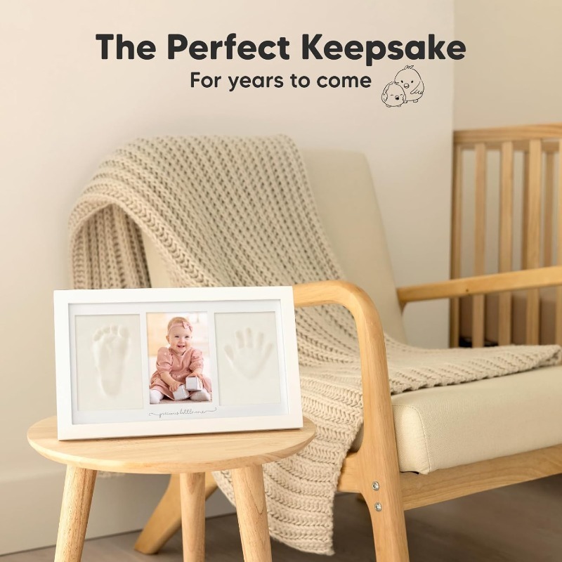 Baby Handprint Footprint Clay  - Baby Nursery Design recension och pris