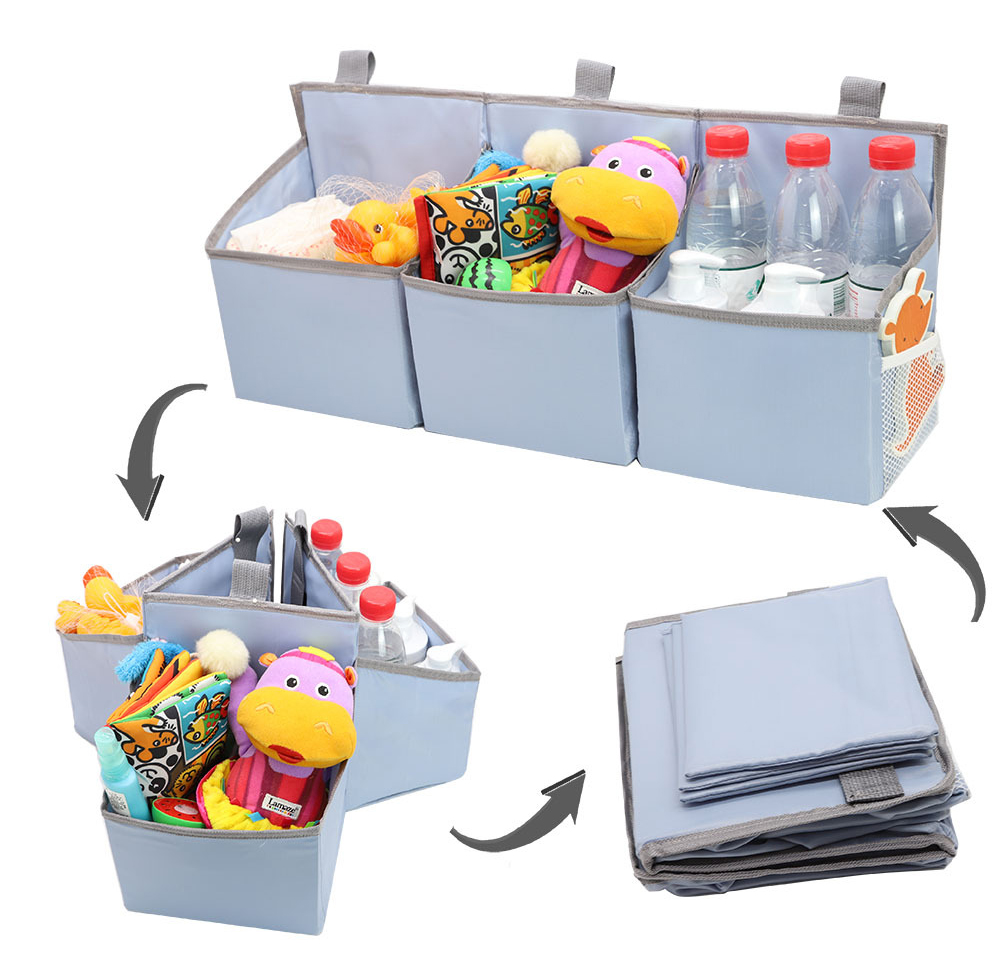 Large Hanging Storage Toy Diap - Baby Nursery Organizer recension och pris