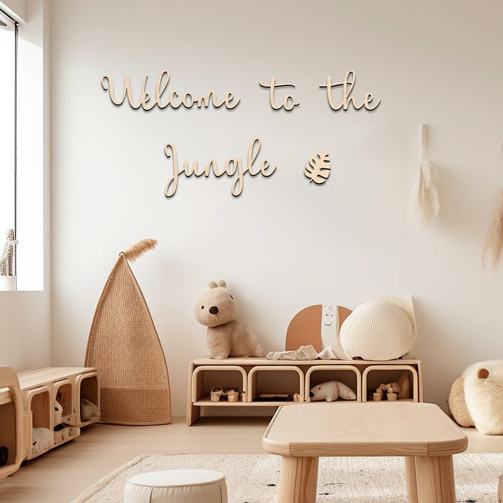 Welcome to the Jungle Wooden S - Baby Nursery Design recension och pris