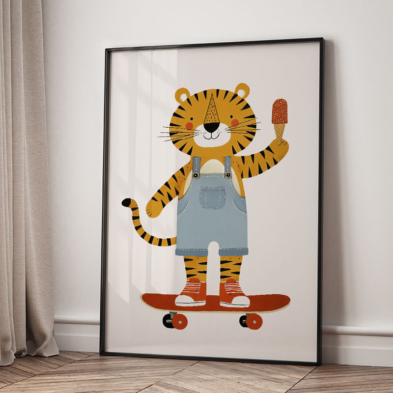 Funny Cartoon Animal Car Ballo - Baby Nursery Animal Pictures recension och pris