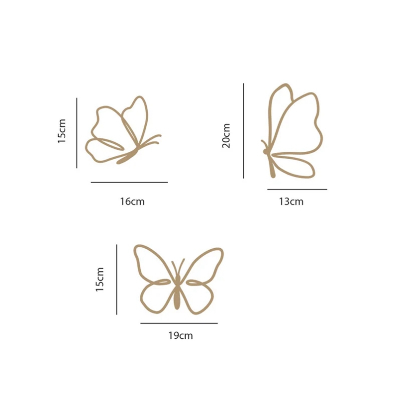 Wooden Butterflies Sign, Woode - Baby Nursery Design recension och pris