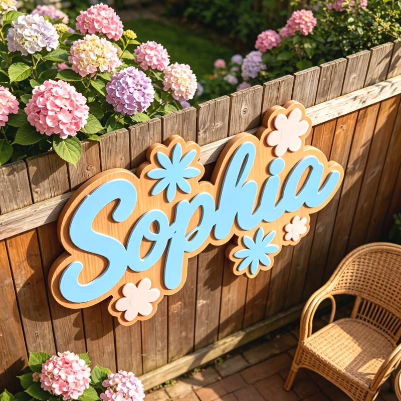 Personalized Floral Themed Nam - Baby Nursery recension och pris