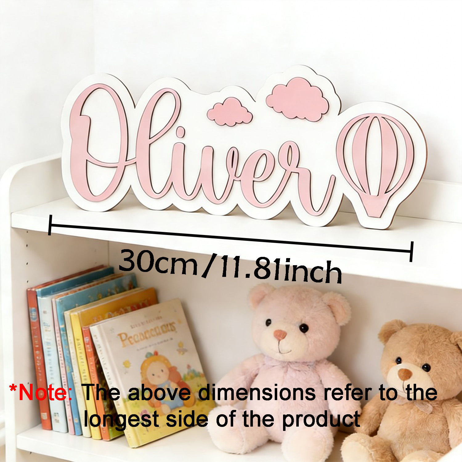 Personalized Hot Air Balloon & - Baby Nursery recension och pris