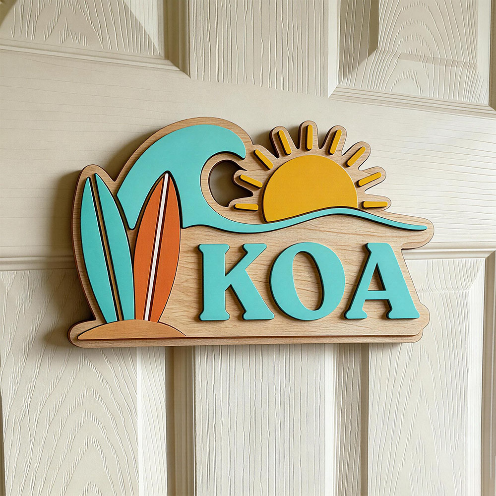 Custom Beach Wave Surfboard Su - Baby Nursery recension och pris