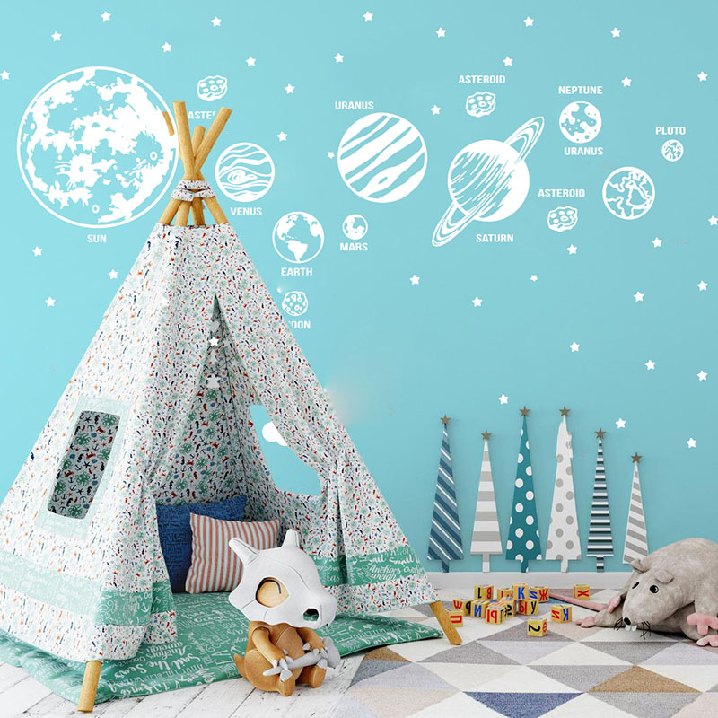 Large Planets Solar System Spa - Baby Nursery Design recension och pris