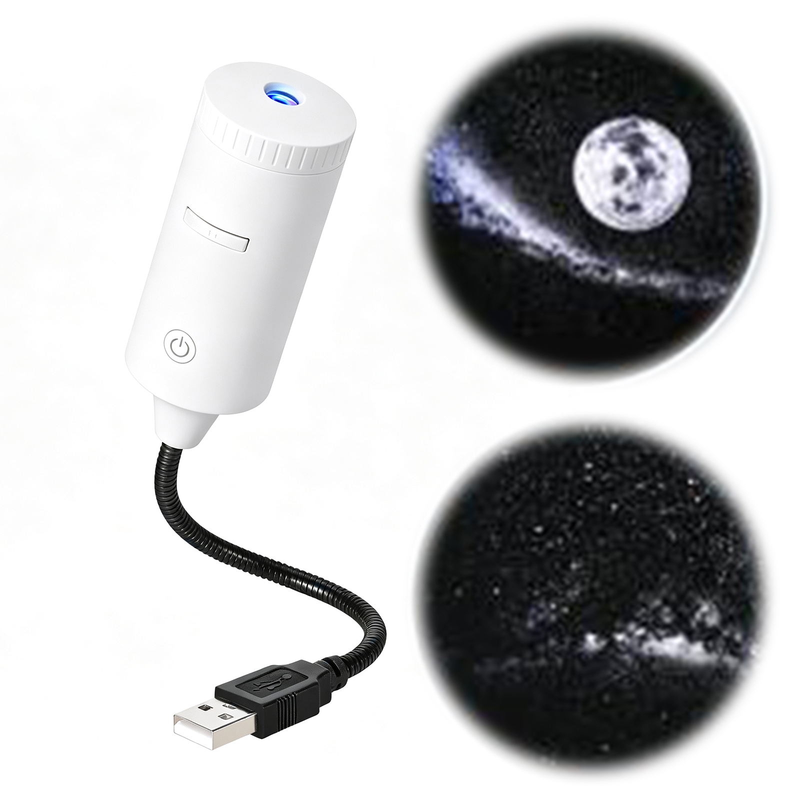 Portable Night Light Plug and  - Night Light Projector Stars recension och pris