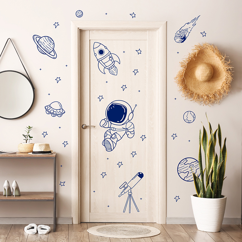 Cartoon Universe Astronaut Pla - Baby Nursery Design recension och pris