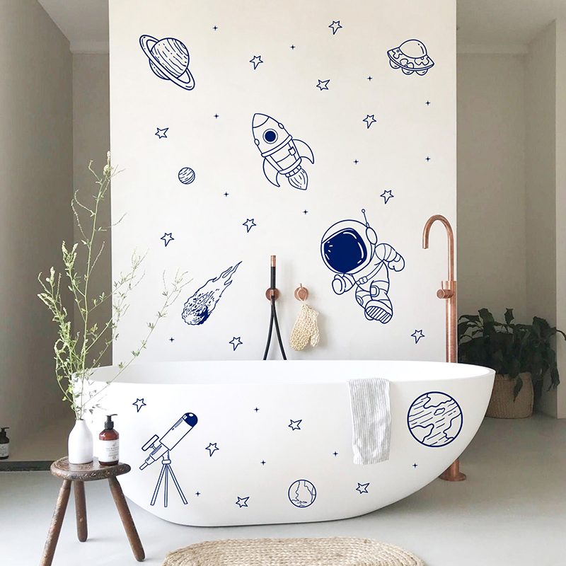 Cartoon Universe Astronaut Pla - Baby Nursery Design recension och pris
